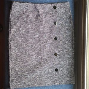 Grey pencil Skirt